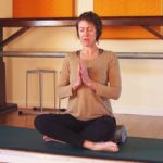 Chanting Om at Phillip island Yoga